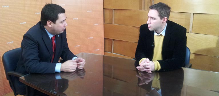 Encuentro con Blas Taladrid (Subsecretario de Industria y Comercio de Mar del Plata)